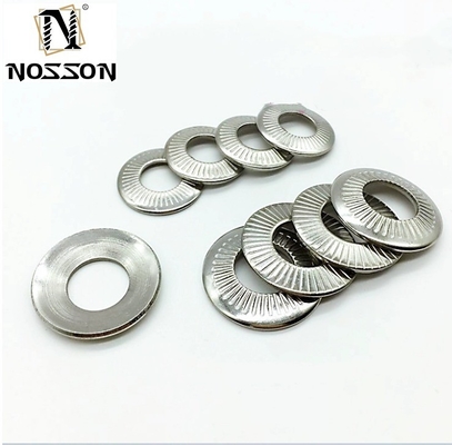 Industrial Applications M3-M30 SS304 Knurled Lock Washer with External Tooth Design and ANSI/ASME Standard
