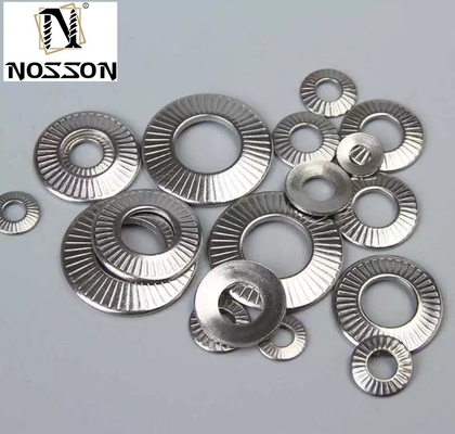 Industrial Applications M3-M30 SS304 Knurled Lock Washer with External Tooth Design and ANSI/ASME Standard