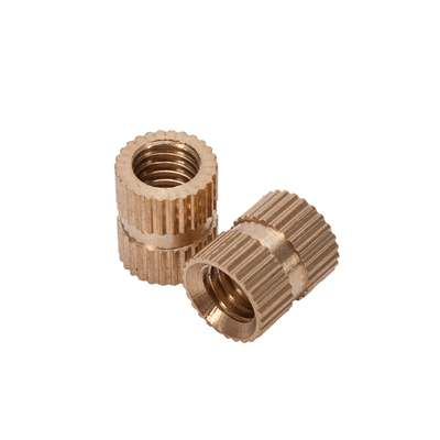 Brass Threaded Inserts Nuts for Injection Molding M3 M4 M5 M6 M8 M10 M12 1/4 3/8 5/16 in Stainless Steel Customized