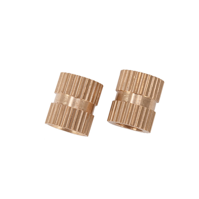 Metric Knurled Brass Hot Melt Insert Nuts for M3 M4 M5 M6 M8 M10 M12 Threads Heating Molding Copper Thread Inserts Metric