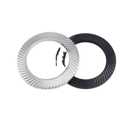 Enhance Your Food and Beverage Machinery with Black Finish Din9250 Serrated Knurled Safety Lock Washers M3-M30 Standard JIS