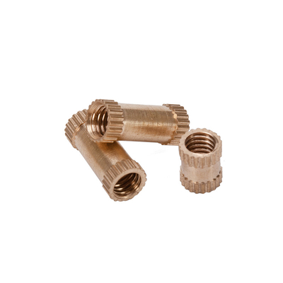 Chrome Plated Finish Mining Brass Knurled Expansion Insert Nut for M3 M4 M5 M6 M8 M10 M12 1/4 3/8 5/16 Threads and Longevity