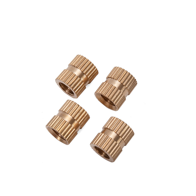 Chrome Plated Finish Mining Brass Knurled Expansion Insert Nut for M3 M4 M5 M6 M8 M10 M12 1/4 3/8 5/16 Threads and Longevity