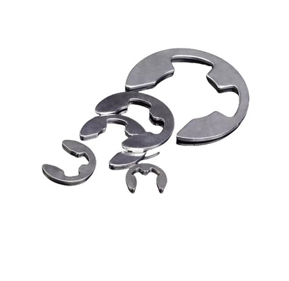 304 Stainless Steel DIN Standard Wedge Style Card Spring E-Type Retaining Ring Size M3M4M5M6M8M10M12M14M16M240M18M20M22M24M27