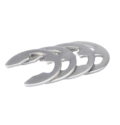 ANSI/ASME Standard M1.2-M30 Wedge Style 304 Stainless Steel Circlip Open Type Retaining Ring with ZINC Finish
