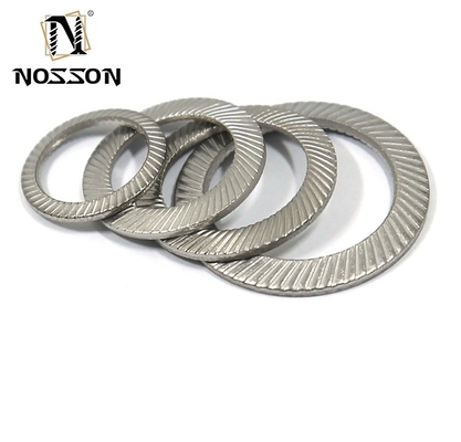 Countersunk Double Sided Tooth Washer M2.5-M30 DIN9250 ANSI/ASME Standard for Heavy Industry Applications Knurled Pattern