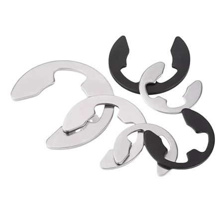ANSI/ASME Standard M1.2-M30 Wedge Style 304 Stainless Steel Circlip Open Type Retaining Ring with ZINC Finish