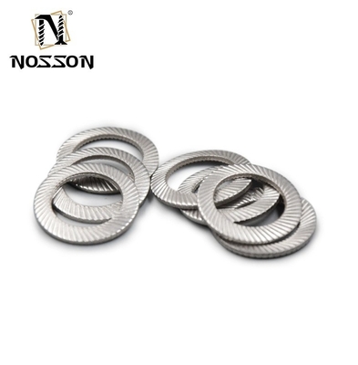 Carbon Steel SS304 Stainless Steel Self Lock Spring Washer DIN9250 for Water Treatment M3M4M5M6M8M10M12M14M16M18M20M22M24M27m30