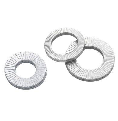 Healthcare M3M4M5M6M8M10M12M14M16M18M20M22M24M27m30 Spring Lock Washers Custom Carbon Steel Dacromet Double Stack DIN25201