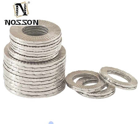 Healthcare M3M4M5M6M8M10M12M14M16M18M20M22M24M27m30 Spring Lock Washers Custom Carbon Steel Dacromet Double Stack DIN25201