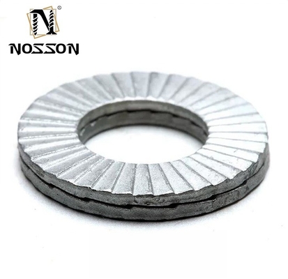 Healthcare M3M4M5M6M8M10M12M14M16M18M20M22M24M27m30 Spring Lock Washers Custom Carbon Steel Dacromet Double Stack DIN25201