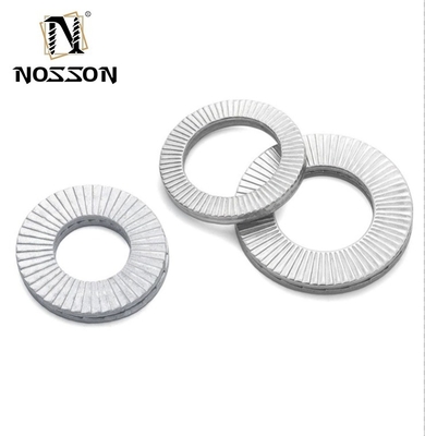 Healthcare M3M4M5M6M8M10M12M14M16M18M20M22M24M27m30 Spring Lock Washers Custom Carbon Steel Dacromet Double Stack DIN25201