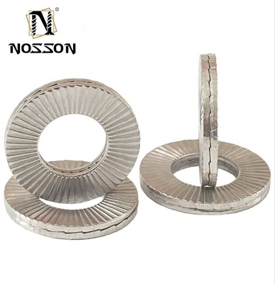 Healthcare M3M4M5M6M8M10M12M14M16M18M20M22M24M27m30 Spring Lock Washers Custom Carbon Steel Dacromet Double Stack DIN25201