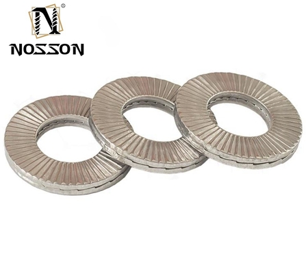 Healthcare M3M4M5M6M8M10M12M14M16M18M20M22M24M27m30 Spring Lock Washers Custom Carbon Steel Dacromet Double Stack DIN25201