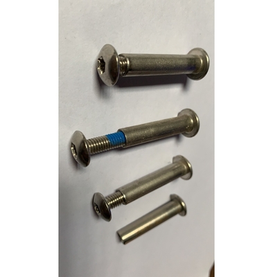 ZINC PLATED  Stainless Steel Diy Fastener Maker Knife Handle Shaft Screw for INCH Measurement