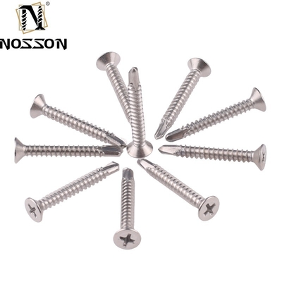 ST4.2 ST4.8 ST5.5 ST6.3 Metric JIS Standard Self Drilling Screw With Ribs/Nibs Under Head and Performance Stainless Steel