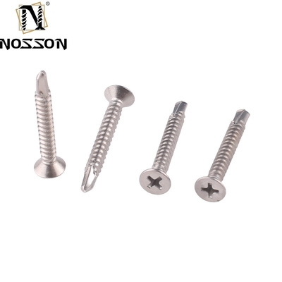 ST4.2 ST4.8 ST5.5 ST6.3 Metric JIS Standard Self Drilling Screw With Ribs/Nibs Under Head and Performance Stainless Steel