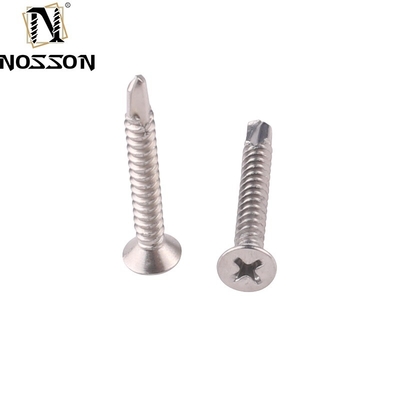 ST4.2 ST4.8 ST5.5 ST6.3 Metric JIS Standard Self Drilling Screw With Ribs/Nibs Under Head and Performance Stainless Steel