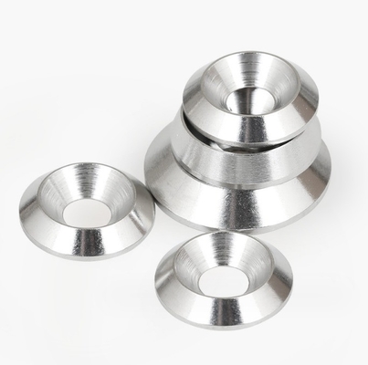 Plain Finish Stainless Steel 304 Solid Countersunk Cup Washers for M3-M30 Bonded Style Applications in ANSI/ASME Standard