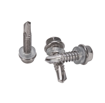 Metric HEX Head Stainless Steel Self Drilling Roofing Screw 4.2 4.8 5.5 6.3 for INCH Measurement System in Industrial