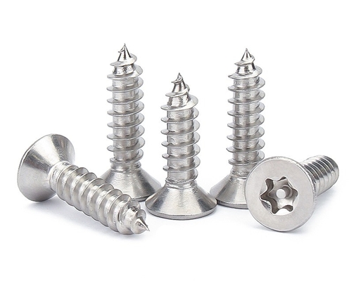 Plain Finish M5 M6 M8 Metric Micro Stainless Steel Galvanized Cross Concrete Flat Head Wood Roofing Self Tapping Screws