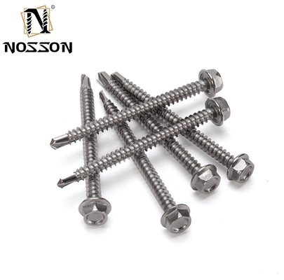 Metric HEX Head Stainless Steel Self Drilling Roofing Screw 4.2 4.8 5.5 6.3 for INCH Measurement System in Industrial