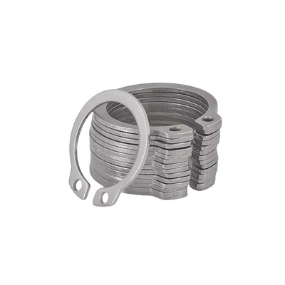 Plain Finish 65Mn Black DIN472 Internal Retaining Snap Rings for Mining Equipment Components and Accessories Retail Industry