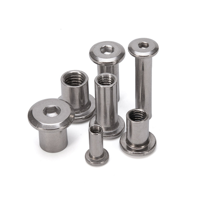 Oil Gas Industry M3/M4/M5/M6 Flat Head Hex Socket Sleeve Nuts with Plain Finish and Metric Measurement System