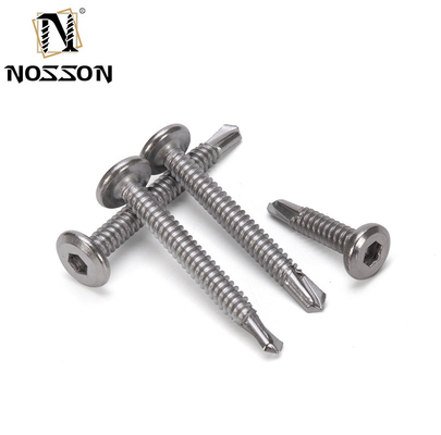Stainless Steel Galvanised Hex Head Self Drilling Roofing Screws With Rubber Washer ST3.9 ST4.2 ST4.8 ST5.5 ST6.3 For Roof