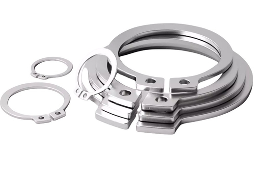 SS304 Stainless Steel Retaining Ring for Hole Style External Tooth Application Retail Industry DIN Standard