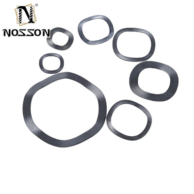 Black Stainless Steel 301 Elastic Locking Wave Spring Washer for Split Style