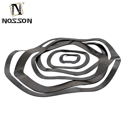 Black Stainless Steel 301 Elastic Locking Wave Spring Washer for Split Style