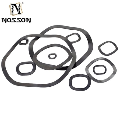 Black Stainless Steel 301 Elastic Locking Wave Spring Washer for Split Style