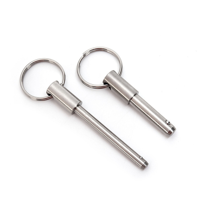 Custom Silver Stainless Steel Spring Loaded Ball Lock Pin for Air Shipping and Professional Customization Solutions