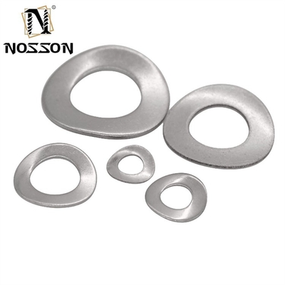 Black Stainless Steel 301 Elastic Locking Wave Spring Washer for Split Style