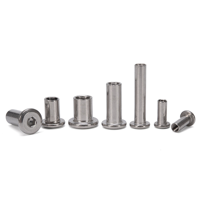 Heavy Industry Metric Measurement System Stainless Steel Carbon Steel Hex Socket Furniture Connecting Insert Nut Sleeve Barrel Nut Free Samples