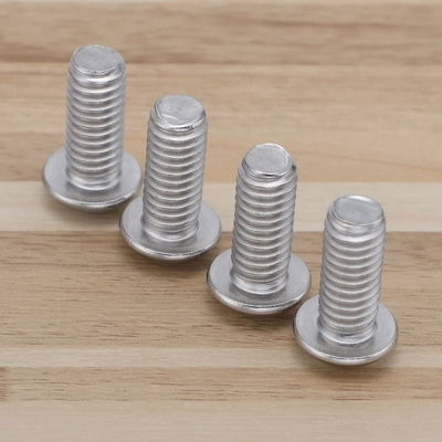 1/4-20 x 1/2 Inch Button Head Socket Cap Bolts 18-8 Stainless Steel 304 Plain Finish Full Thread Allen Hex Drive Pan Head