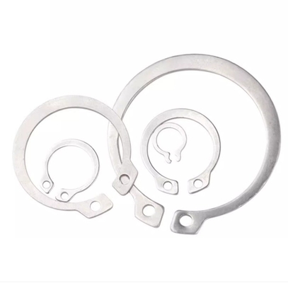 Size M3-M27 Mining Application Stainless Steel 304 DIN 471 Circlip Washer Retaining Ring for Shaft Made of Aluminium