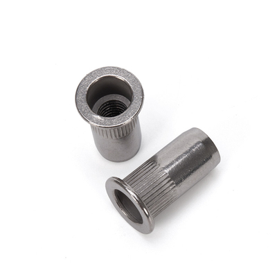 Metric Measurement System Threaded Insert Nut for Automotive Furniture SS304 Stainless Steel M6/M8/M10 Plain Finish
