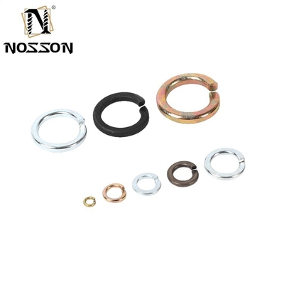 ANSI/ASME Standard Black Finish Stainless Steel Spring Washer with Square Ends DIN127 M3-M30