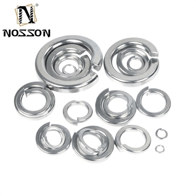 ANSI/ASME Standard Black Finish Stainless Steel Spring Washer with Square Ends DIN127 M3-M30