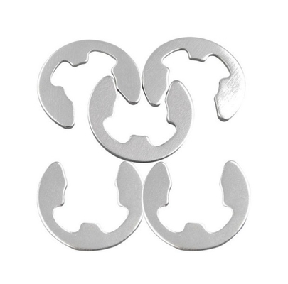 Water Treatment Customized Size DIN6799 Stainless Steel E-Type Circlip Ring for Heavy Industry M3M4M5M6M8M10M12M14M16M240M18M20M22M24M27