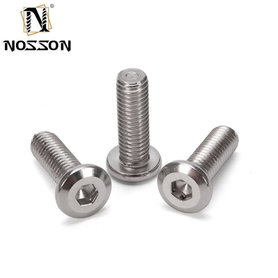 Metric Grade 8.8 A2-50 M6 Stainless Steel 304 Flat Hex Socket Head Male and Female Chicago Screws with Nut DIN Standard