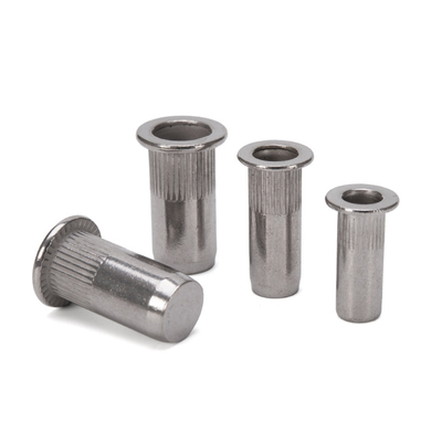 Versatile Applications High Strength Stainless Steel Knurled Rivet Nut with DIN Standard and Metric Measurement System