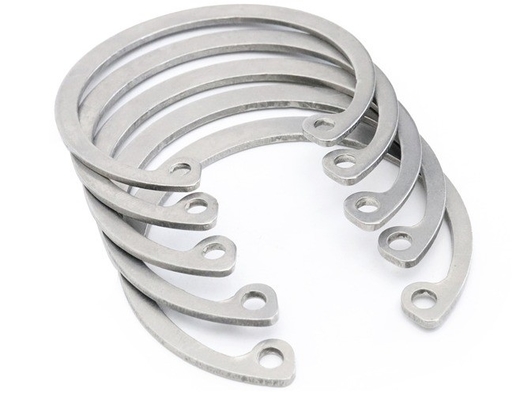 Stainless Steel Circlip DIN 471 for M3M4M5M6M8M10M12M14M16M240M18M20M22M24M27 Bronze Material Customize Size Heavy Industry