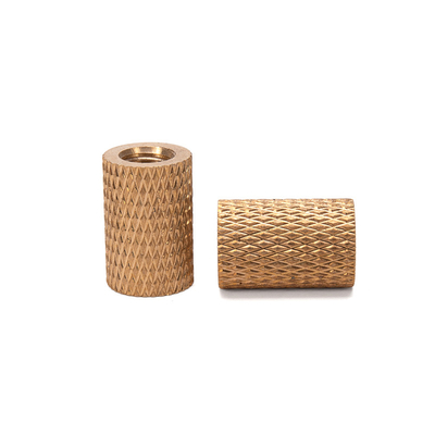 Customized Brass Threaded Insert Nut M3 M4 M6 with Imperial Measurement System and Stainless Steel Material