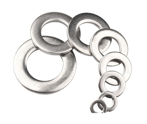 ANSI Standard M3 M4 M5 M6 M8 M10 M12 M16 M20M24M27M30 Stainless Steel 304 316 Flat Washer