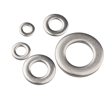 ANSI Standard M3 M4 M5 M6 M8 M10 M12 M16 M20M24M27M30 Stainless Steel 304 316 Flat Washer
