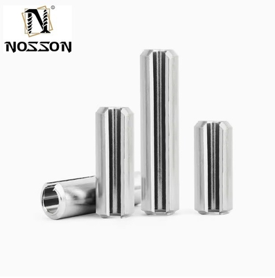 304 316 A2 A4 Material Corrosion-Resistant Stainless Steel Spirol Coil Pins for Harsh Environments Standard DIN1444