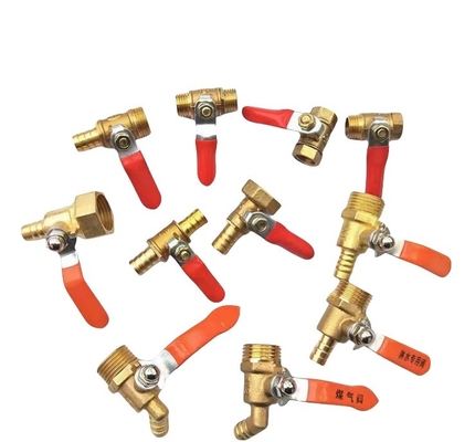 Casting Round Pipe 3/8&quot; Male Thread to 8mm Garden Water Pipe Connector with Barb Brass Kitchen Water and Gas Pipe Connection Round Head Code